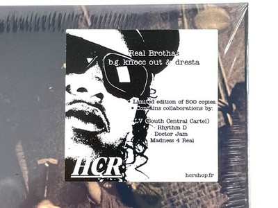 B.G. Knocc Out & Dresta – Real Brothas 2xLP Vinyl Limited Edition