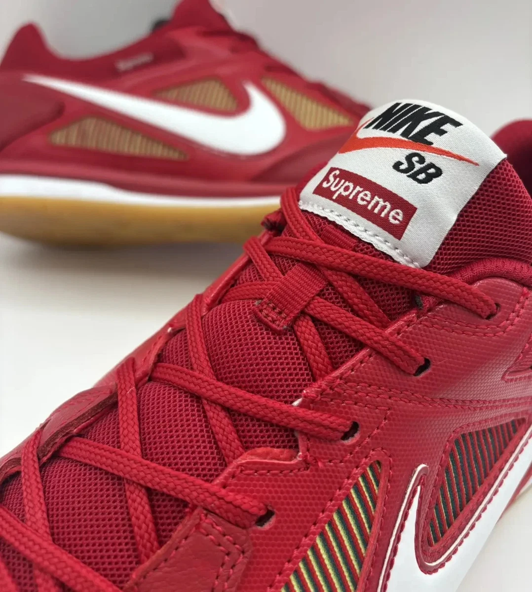 Nike Supreme x Gato SB Red for Sale | Authenticity Guaranteed | eBay