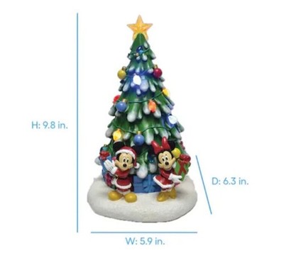 Disney Mickey & Friends Holiday ROTATING Base Christmas Tree