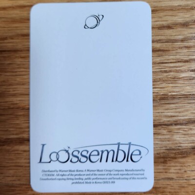 Hyeju Official Photocard Loossemble 1st Album Genuine Loona Olivia