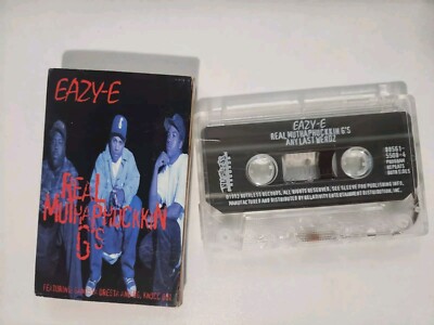 Real Muthaphuckkin' G's - Single by Eazy-E Cassette Tape Nov-1993