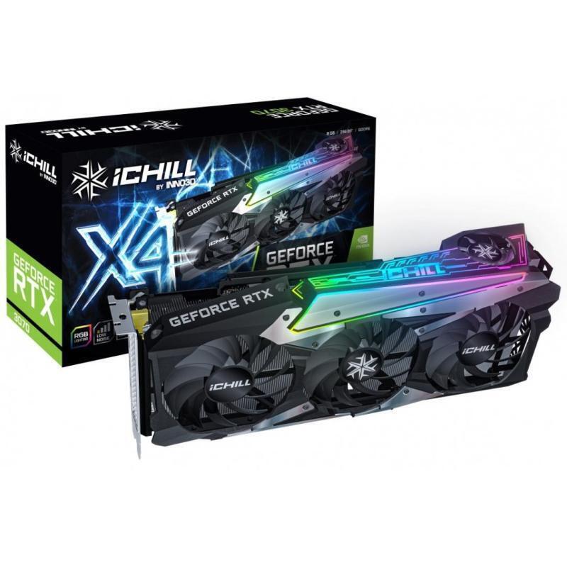 Inno3D GeForce RTX 3070 iCHILL X4 LHR 8GB GDDR6 Graphics Card for
