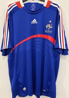 2007-08 France Adidas FIFA World Cup Euro Football Shirt Soccer