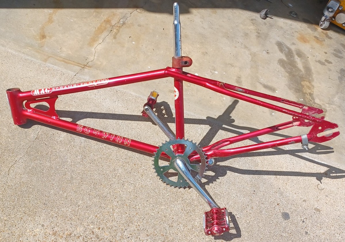 Schwinn MAG Scrambler SX100 Cardinal Red Frame with Crank and seat