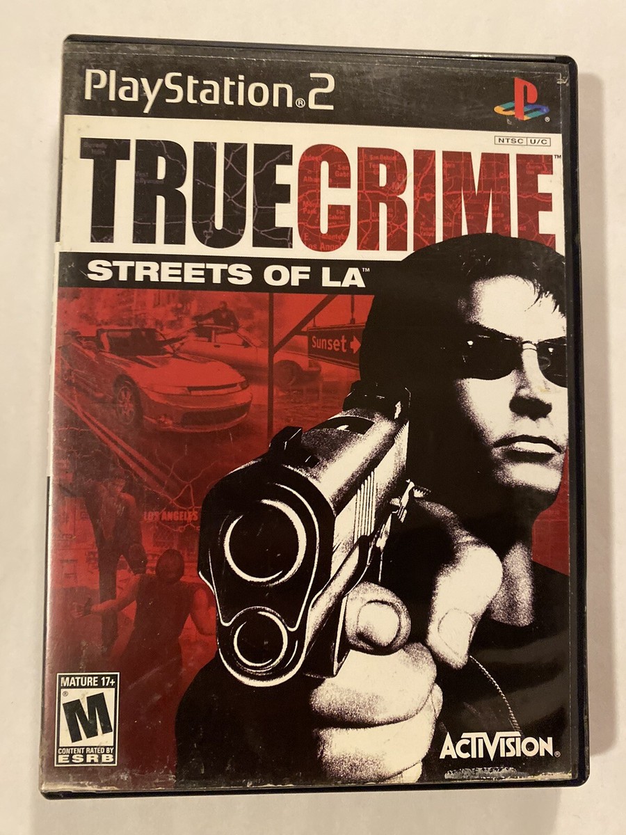 True Crime: Streets of L.A. (Sony PlayStation 2, PS2) Complete