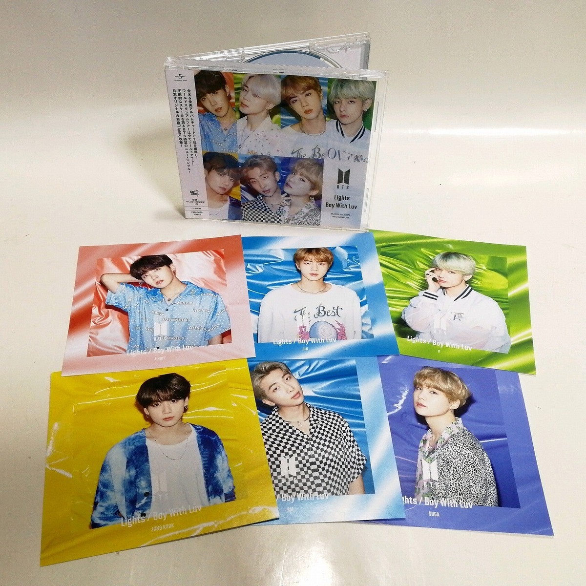 BTS Lights / Boys With Luv Japanese Ver. Japan FC Limited Edition