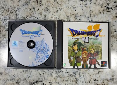 Dragon Quest VII Eden no Senshi-tachi PlayStation 1 Japan Import