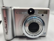 Canon PowerShot A95 5.0MP Digital Camera - Silver (Kit w/ Not