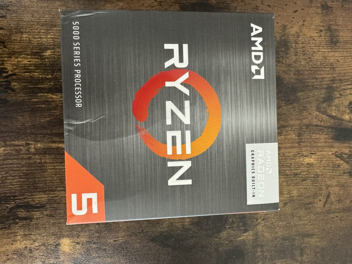 AMD Ryzen 5 5600G Processor (3.9 GHz, 6 Cores, Socket AM4) - 100