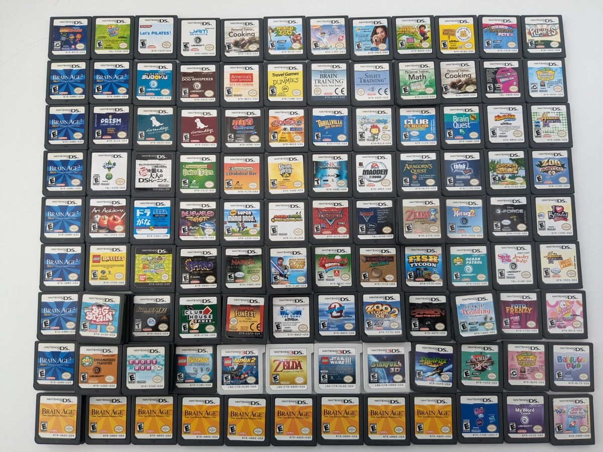 Nintendo DS/3DS Games (Loose) for DS Lite/DSi/2DS/3DS/XL CHOOSE