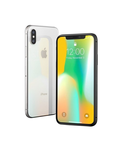 Apple iPhone X - 256GB - Silver (Unlocked) Smartphone | eBay
