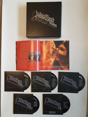 Judas Priest Metalogy Box Set 4CD+1DVD - including 64 page booklet