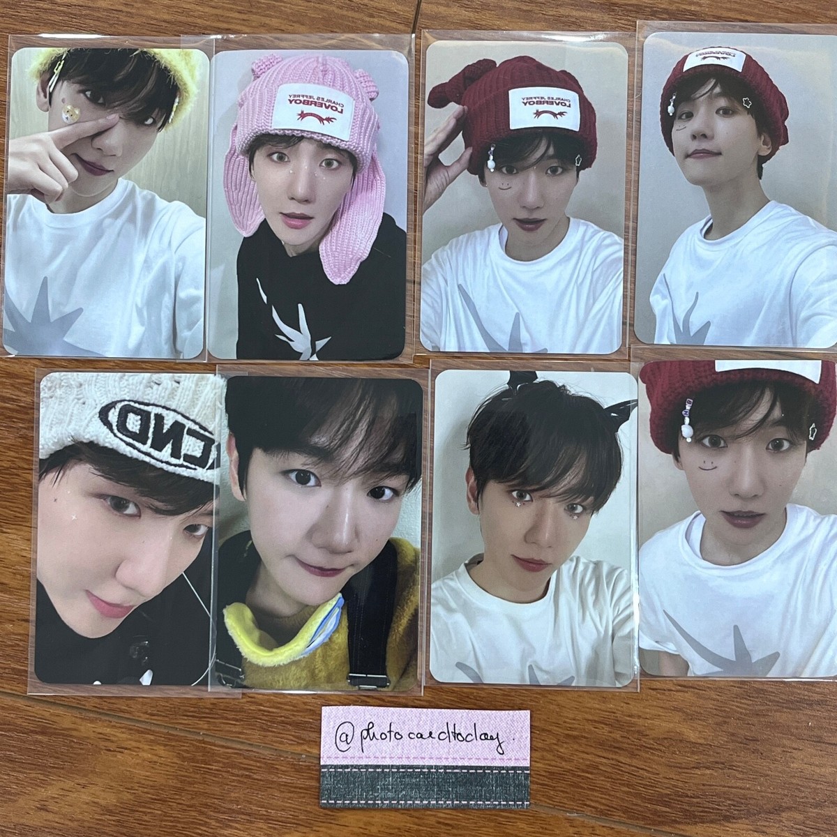 EXO BAEKHYUN - 2024 BIRTHDAY CAFE LUCKY DRAW PHOTOCARD OFFICIAL | eBay