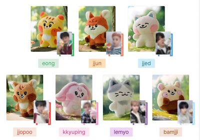 NCT DREAM DREAMIEZ PLUSH DOLL PHOTOCARD with LINE FRIENDS preorder