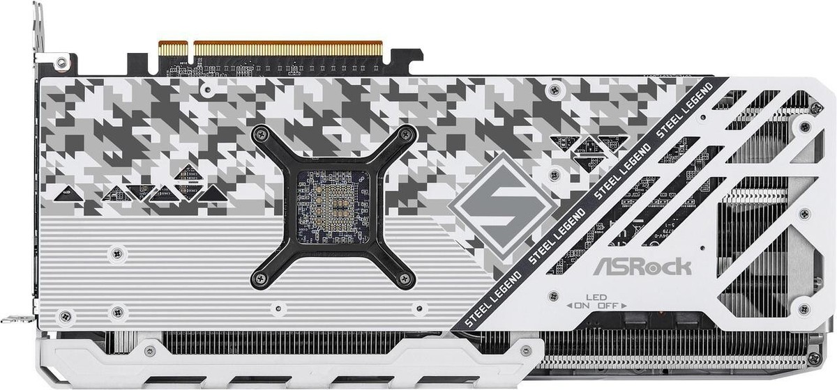 ASRock AMD RX 7800 XT Steel Legend OC 16GB GDDR6 Graphics Card