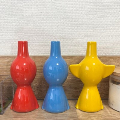 ピクミン ピクミン 一輪挿し 赤と青 箱無し 花瓶 一輪挿し 赤 青 黄 箱