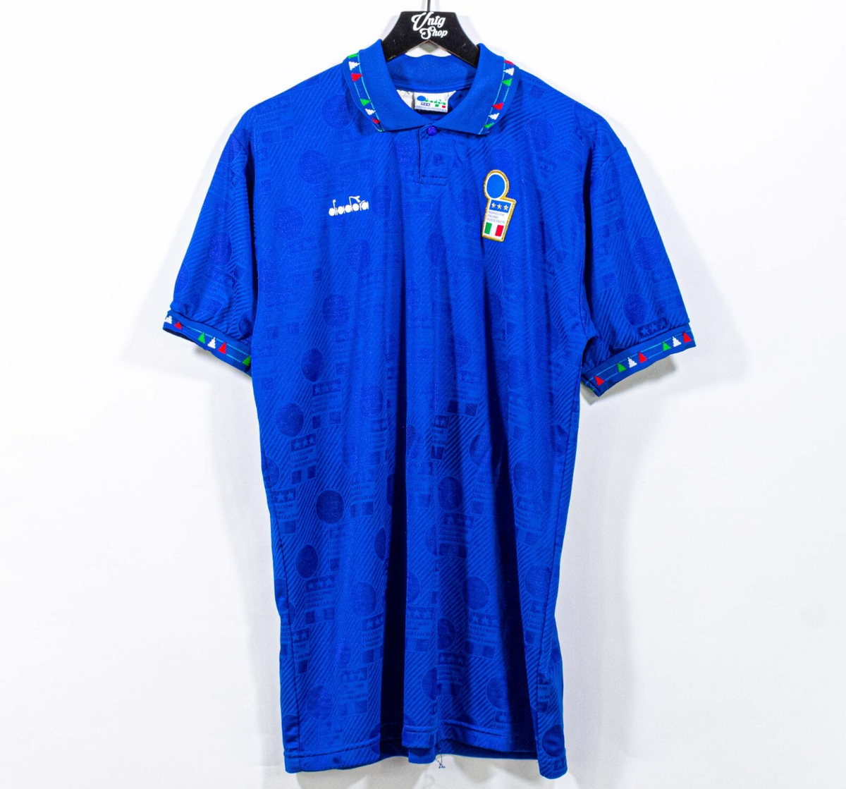Diadora Italy 1994 World Cup Home Jersey Italia Futbol Soccer XL