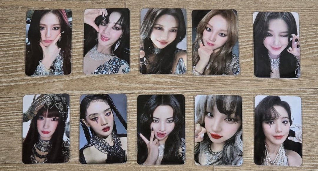 G)I-DLE GIDLE [2] SUPER LADY WITHMUU LUCKY DRAW EVENT PHOTOCARD