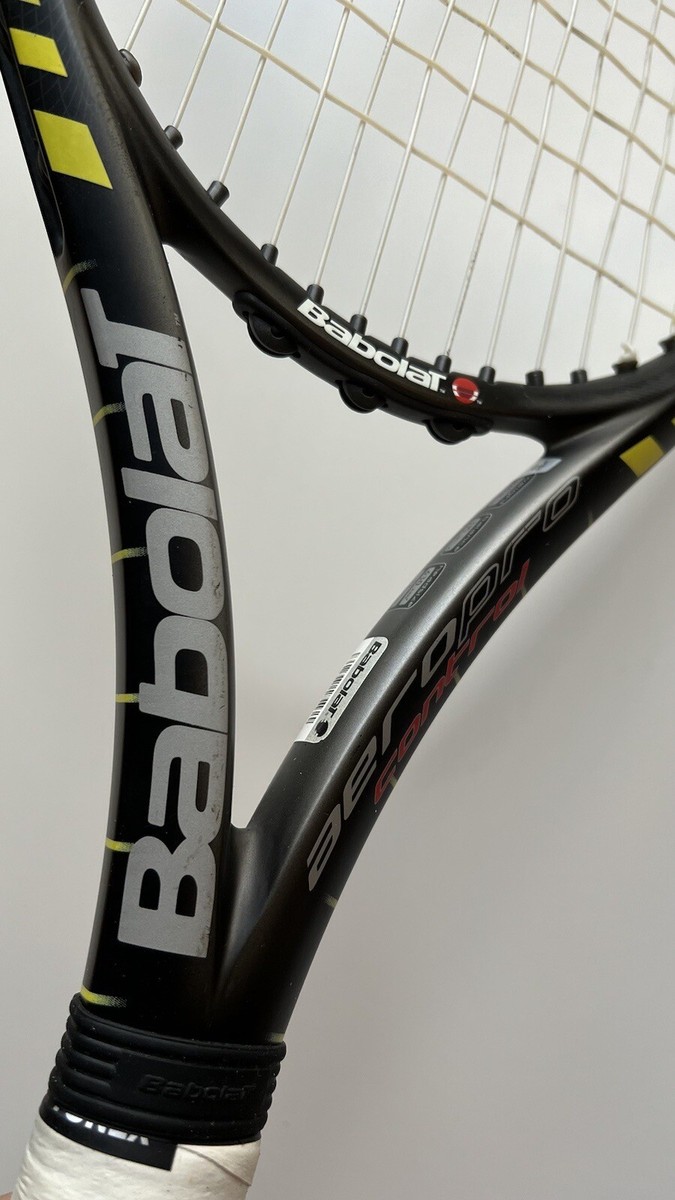 Very Rare Babolat AeroPro Control Tennis Racket - Grip L3 4 3/8 | eBay