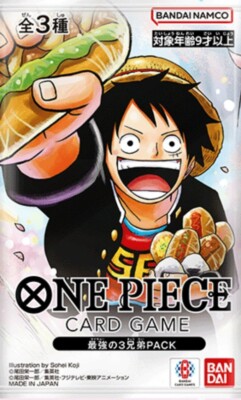 One Piece Card Game Promo PACK Strongest Three Brothers P-073 P