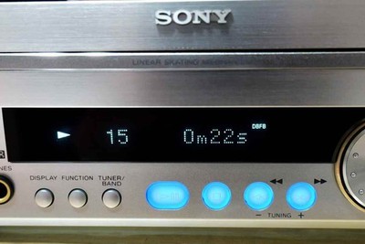 SONY HCD-SD1 CD Radio Amplifier Receiver MD System Optical Output