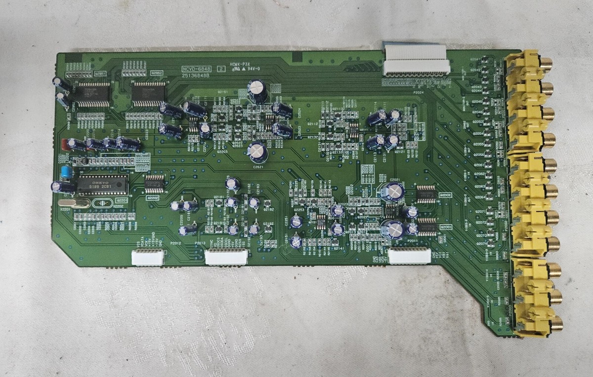 ONKYO TX-DS989 ver2 AV Receiver VIDEO Input Terminal PCB NCVD-6848