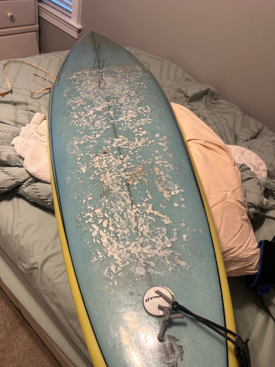 Vintage 1970's Lightning Bolt Surfboard | eBay