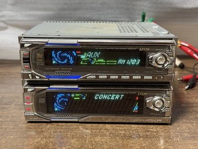 Kenwood M929 D929 1DIN CD MD Deck Player Set Working | eBay