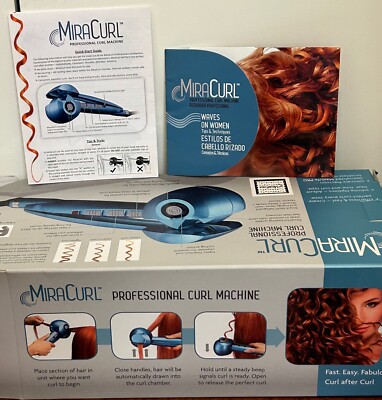 Miracurl Babyliss Pro Nano Titanium Curl Machine Original box