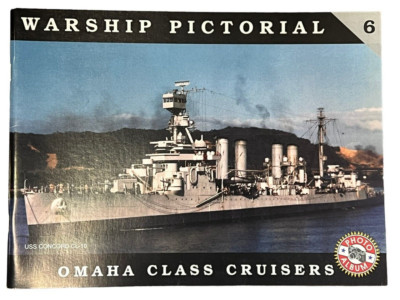 WW2 US Navy Omaha Class Cruisers Warship Pictorial Soft Cover