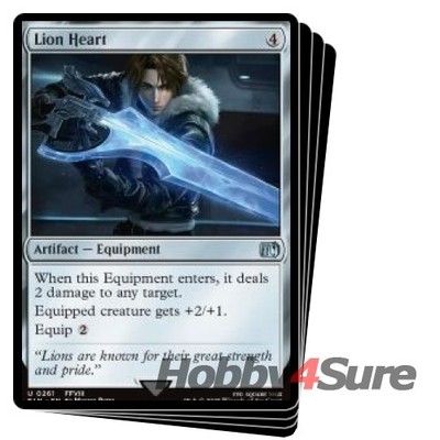 Lion Heart X4 M/NM Magic: The Gathering MTG Final Fantasy | eBay