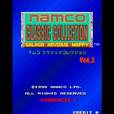 Used Namco Classic Collection vol. 1 Arcade Game PCB P.C.Board