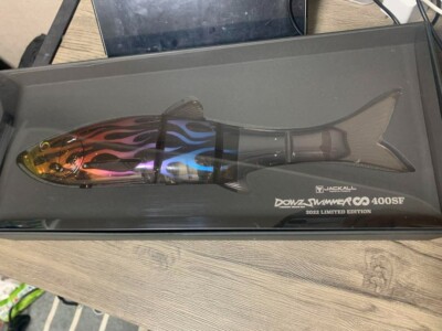 JACKALL DOWZ SWIMMER 400SF PHANTOM FLAME BLACK 21.2oz 400mm Slow