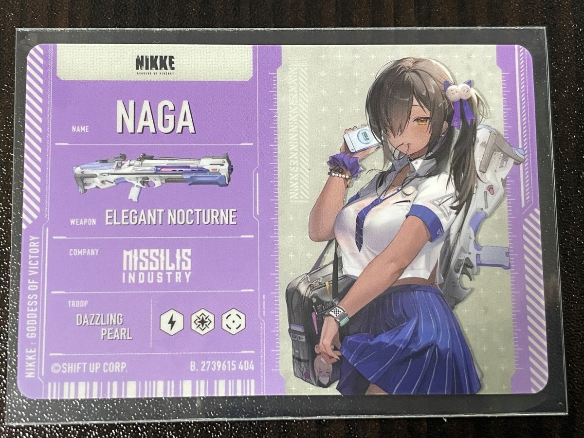 NIKKE The Goddess of Victory Metallic Pass Collection Ver.2 Cards