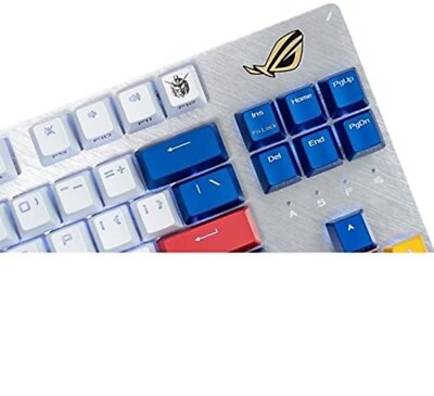 ASUS ROG Strix Scope TKL GUNDAM EDITION Gaming Keyboard RGB Blue