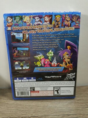 Shantae and the Seven Sirens (PlayStation 4 5 PS4 PS5) Limited Run