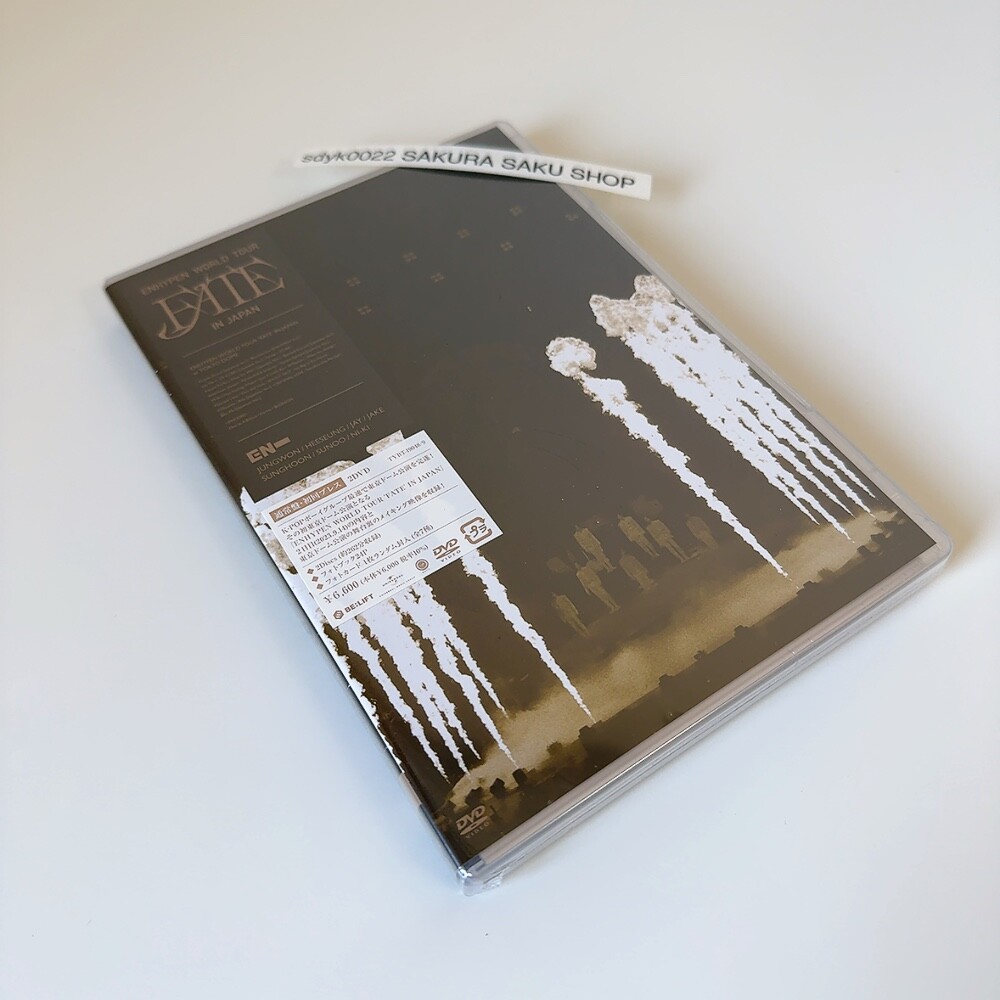 ENHYPEN WORLD TOUR 'FATE' IN JAPAN Standard Edition 2DVD Region 2