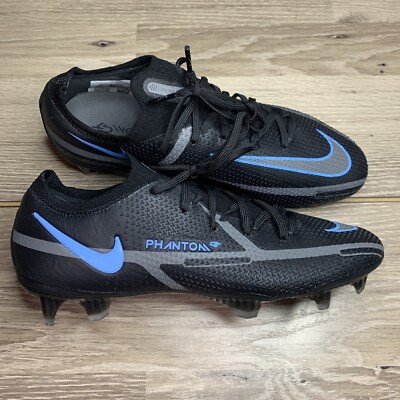 Nike Phantom GT2 Elite FG Soccer Cleats Black Blue CZ9890-004 Mens