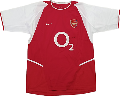 maglia henry Arsenal vintage Nike 2002 2003 Invicibles O2 XL