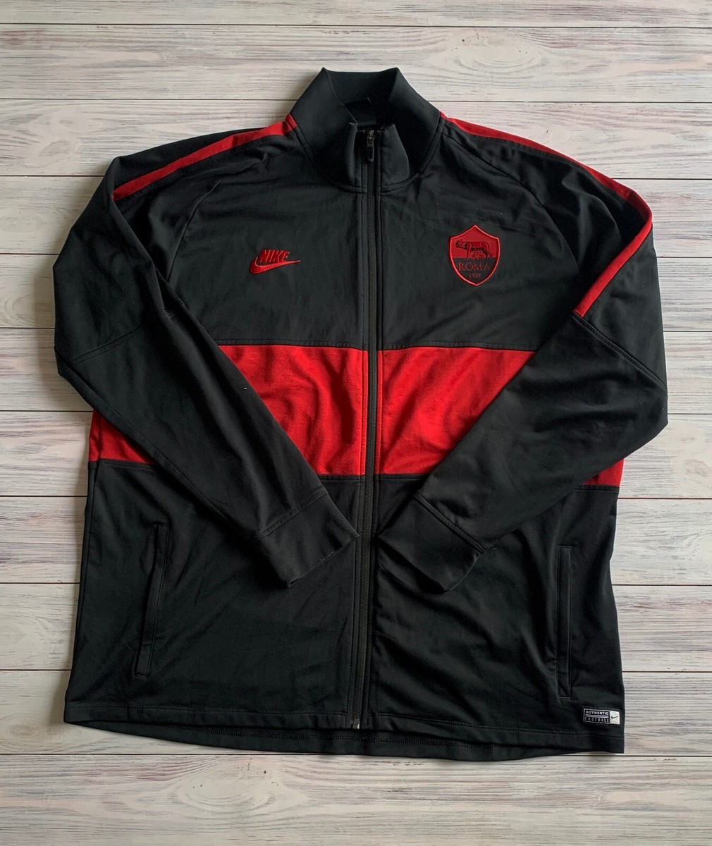 AS Roma Football Soccer Training Jacket Top Nike Size 2XL | eBay