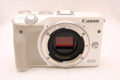 Canon Mirrorless SLR Camera EOS M3 Lens Kit White EF-M15-45mm F3.5