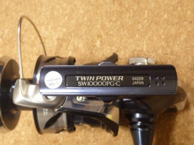 Shimano 21 TWIN POWER SW 10000PG Spinning Reel Made in Japan New