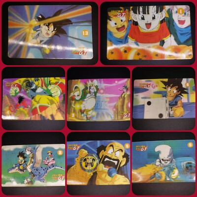 Dragon Ball GT / Z Lenticular SANTAL Cards 1990 - 2000 | eBay