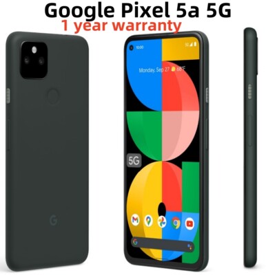 Google Pixel 5a 5G 128GB+6GB Black Android 5G Unlocked SmartPhone