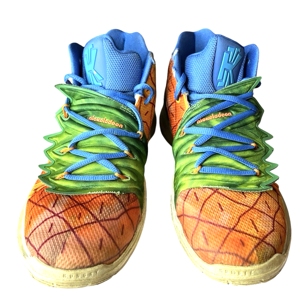 Nike Kyrie 5 Spongebob Pineapple House Mens Size 8 | eBay