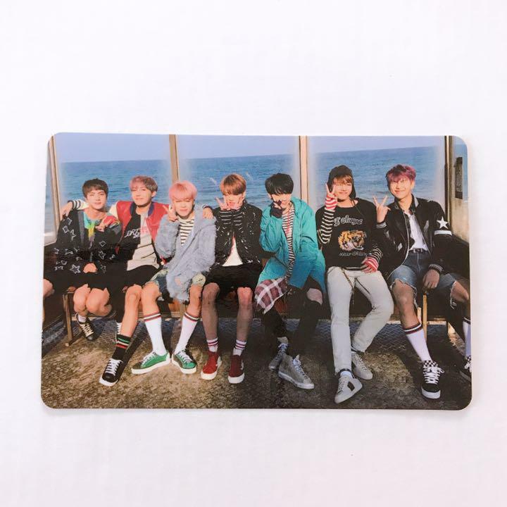 BTS YOU NEVER WALK ALONE Official Photo Card JUNGKOOK JIMIN SUGA