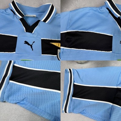 Vintage SS Lazio Soccer Blue Jersey 1999 2000 Puma L CIRIO