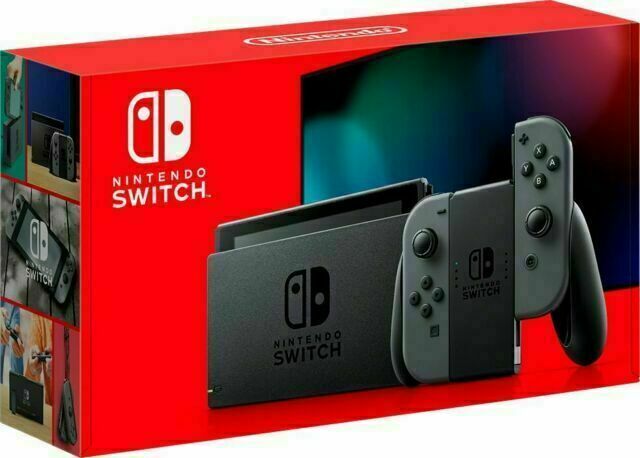 Nintendo HADSKAAAA Switch 32GB Console Gray Joy-Con 481434902946| eBay
