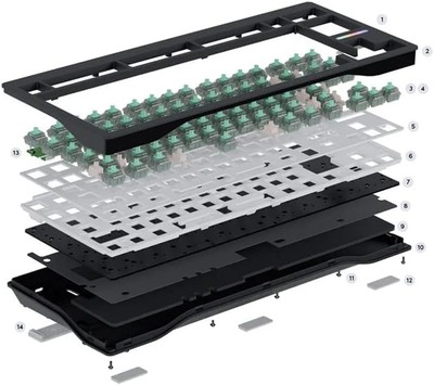 Wooting 80HE Module Linear60 v2 Japanese layout JIS Rapid Trigger