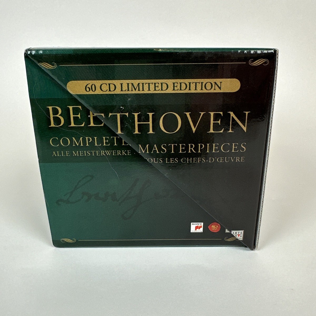 Beethoven Complete Masterpieces [Sony 60 CD Box Set] CDs are NEAR